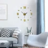 Wall Decoration Creative Frameless DIY Wall Clock Wall Decal Home Silent Clock Living Room Office